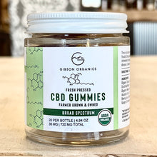 Load image into Gallery viewer, Gibson Organics Broad Spectrum CBD Gummies