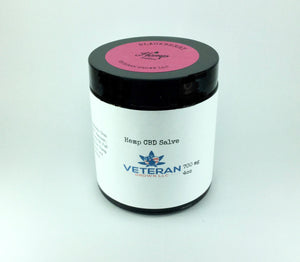 Veteran Grown Hemp CBD Salve - 4 oz.