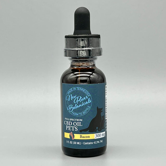 New River Botanicals Bacon CBD Oil for Pets