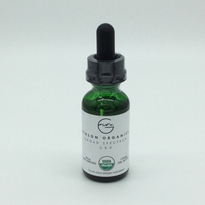 Gibson Organics Broad Spectrum CBD Oil